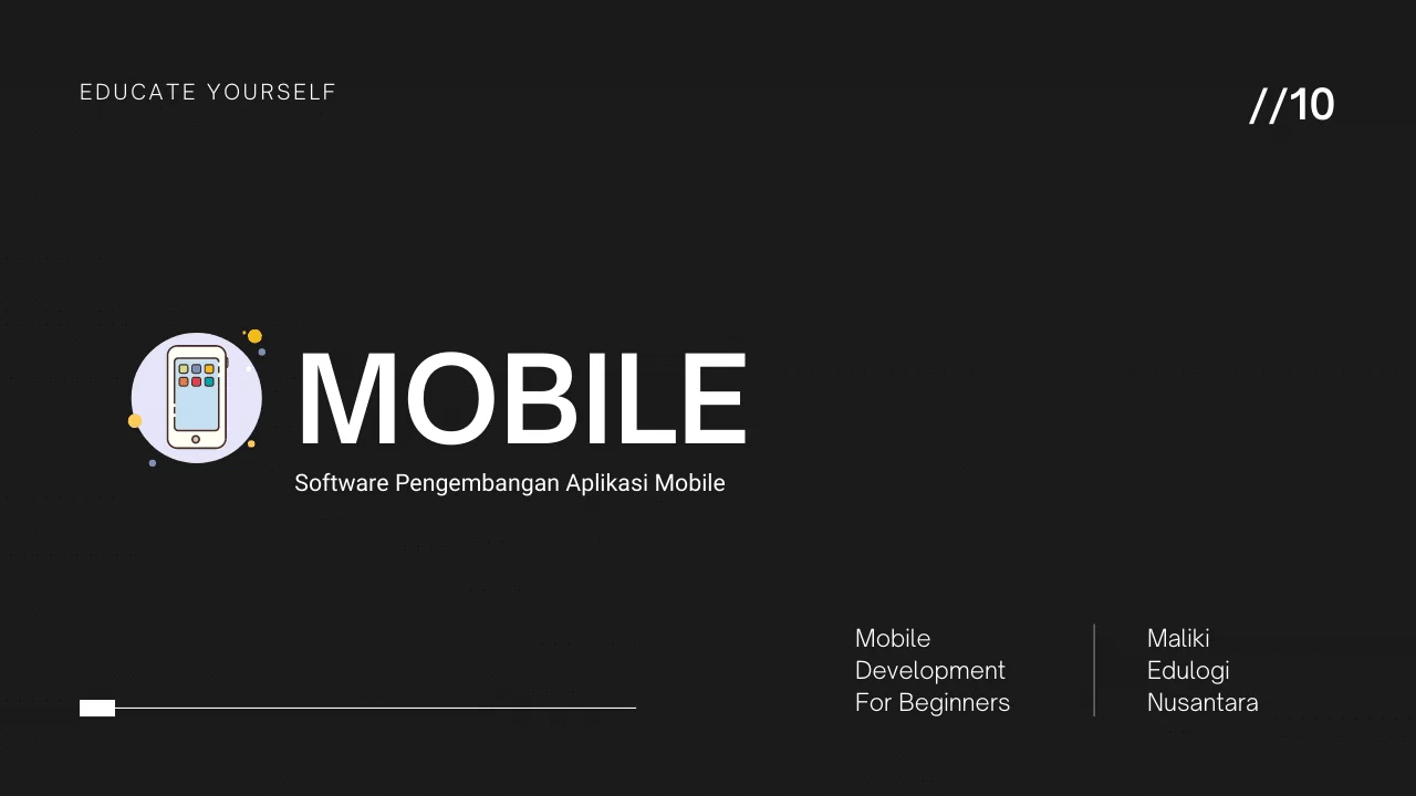 Software Pengembangan Aplikasi Mobile
