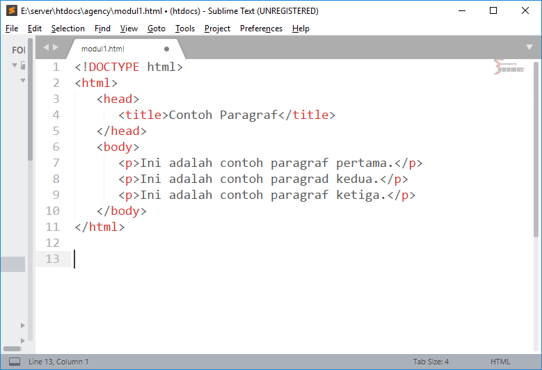 Berkenalan dengan HTML - MALIKI EDULOGI NUSANTARA