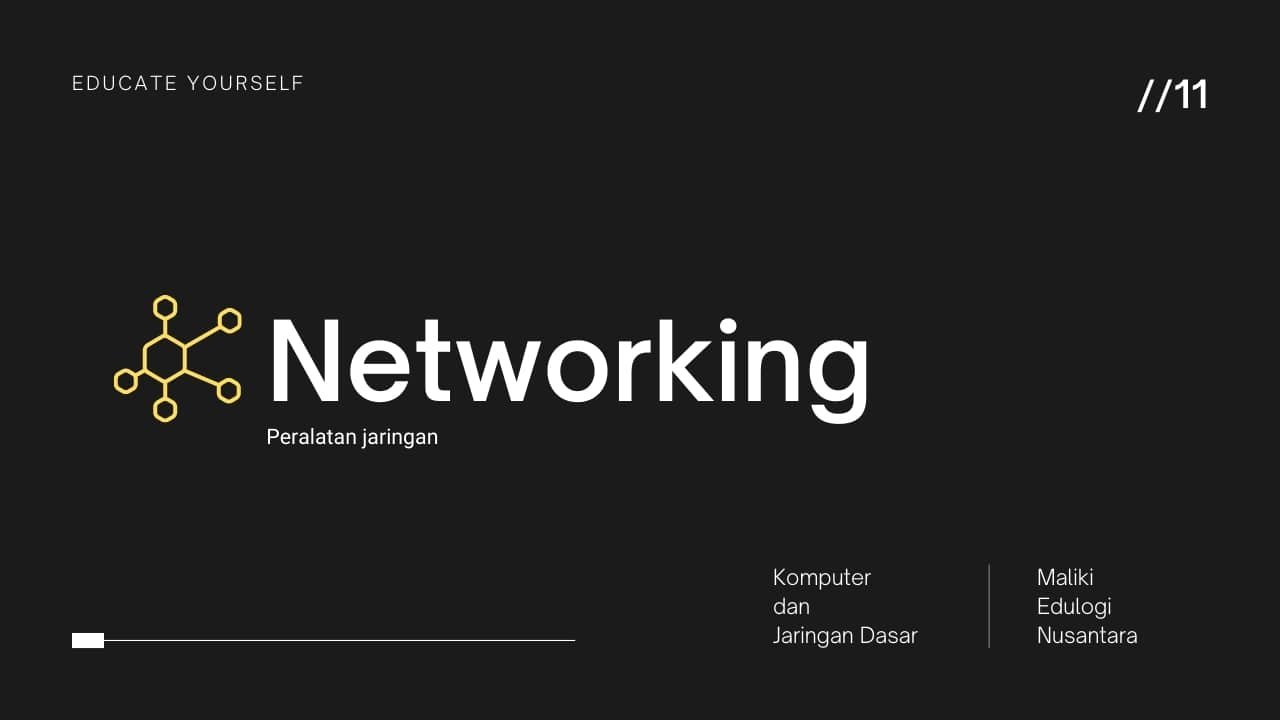 Peralatan jaringan