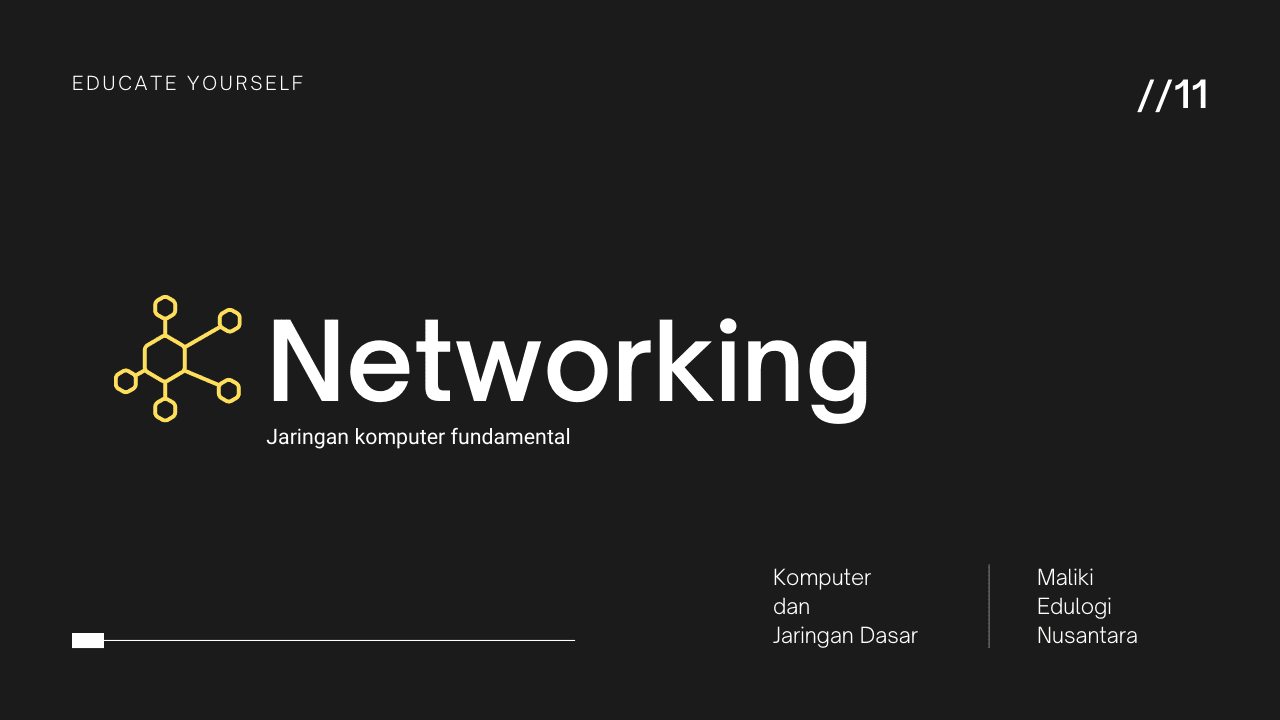 Jaringan komputer fundamental