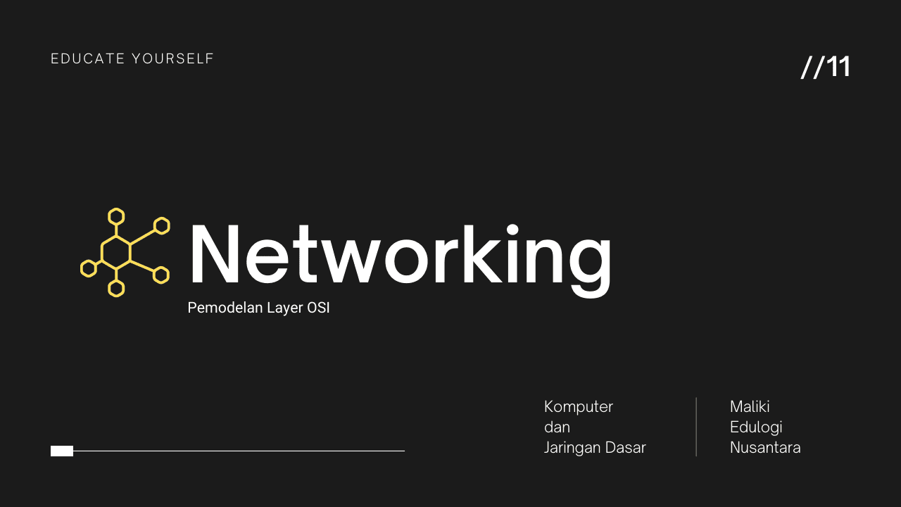 Pemodelan Layer OSI