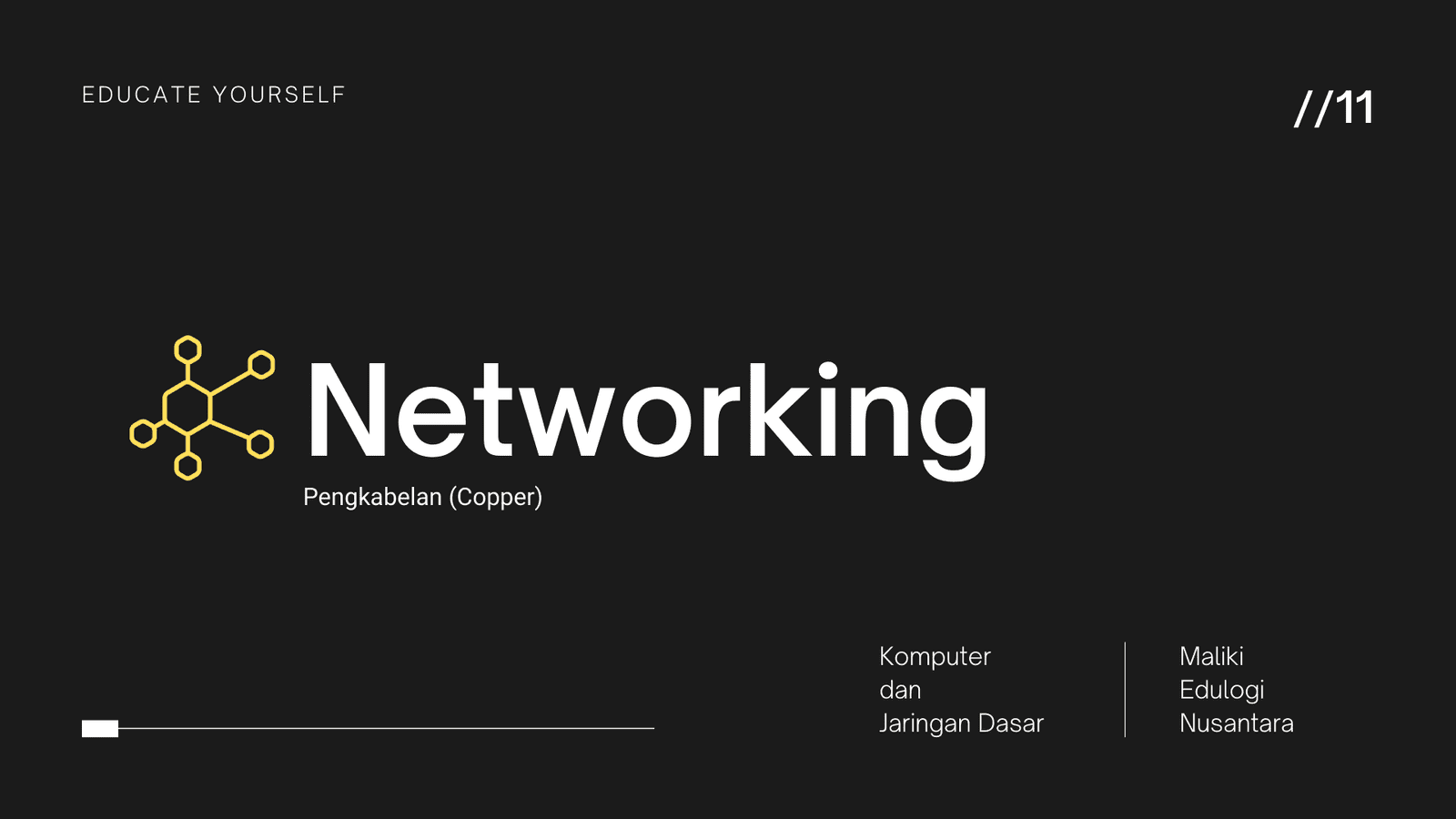 Pengkabelan (Copper)