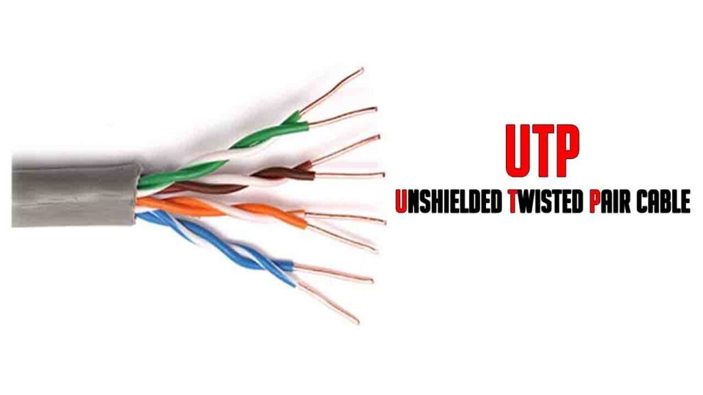 Unshielded Twisted Pair (UTP)